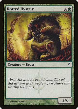 Rotted Hystrix [New Phyrexia] | Good Games Cannington