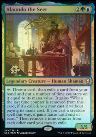 Alaundo the Seer [Commander Legends: Battle for Baldur's Gate Prerelease Promos] | Good Games Cannington