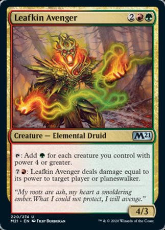 Leafkin Avenger [Core Set 2021] | Good Games Cannington