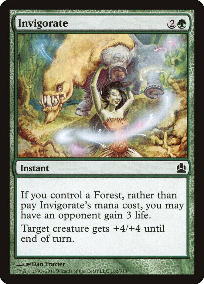 Invigorate [Commander 2011] | Good Games Cannington