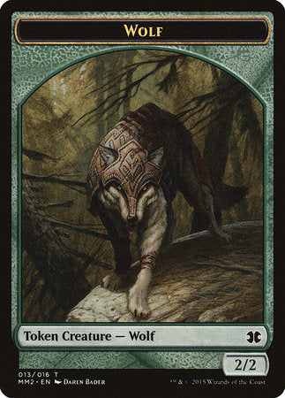Wolf Token [Modern Masters 2015 Tokens] | Good Games Cannington