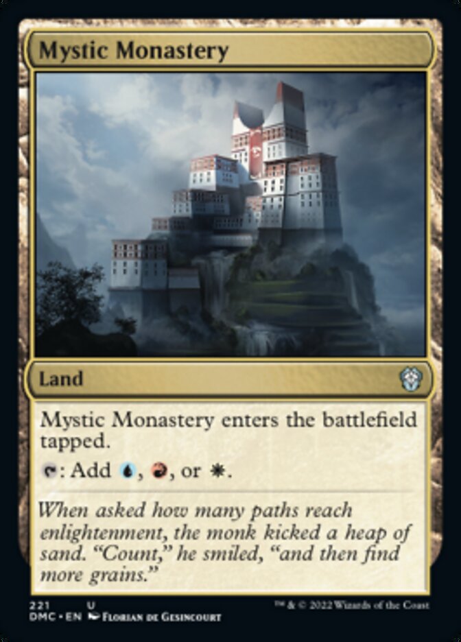 Mystic Monastery [Dominaria United Commander] | Good Games Cannington