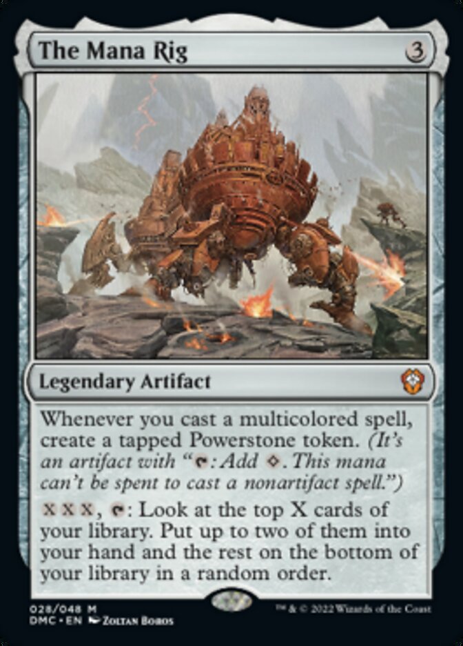 The Mana Rig [Dominaria United Commander] | Good Games Cannington