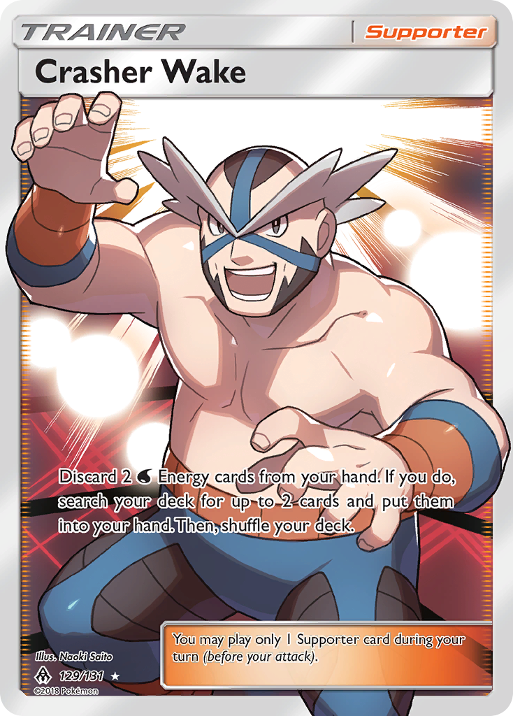 Crasher Wake (129/131) [Sun & Moon: Forbidden Light] | Good Games Cannington