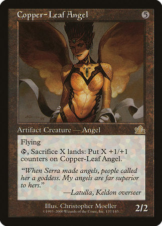 Copper-Leaf Angel [Prophecy] | Good Games Cannington
