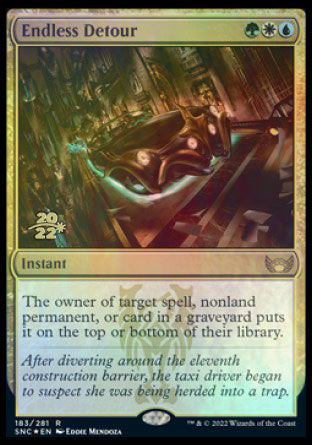 Endless Detour [Streets of New Capenna Prerelease Promos] | Good Games Cannington