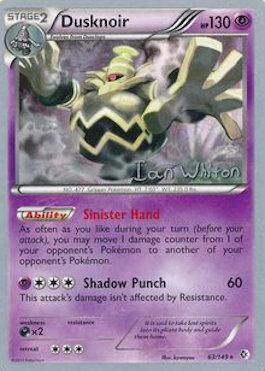Dusknoir (63/149) (American Gothic - Ian Whiton) [World Championships 2013] | Good Games Cannington
