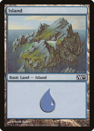 Island (236) [Magic 2010] | Good Games Cannington