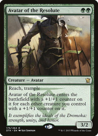 Avatar of the Resolute [Dragons of Tarkir] | Good Games Cannington