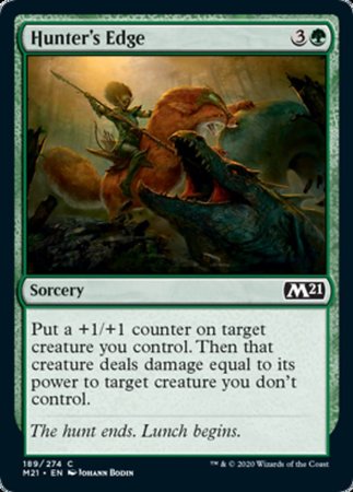 Hunter's Edge [Core Set 2021] | Good Games Cannington