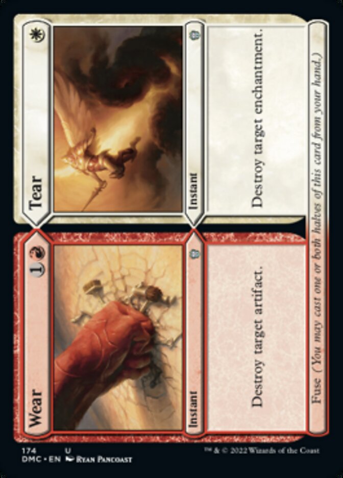 Wear // Tear [Dominaria United Commander] | Good Games Cannington