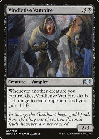 Vindictive Vampire [Ravnica Allegiance] | Good Games Cannington