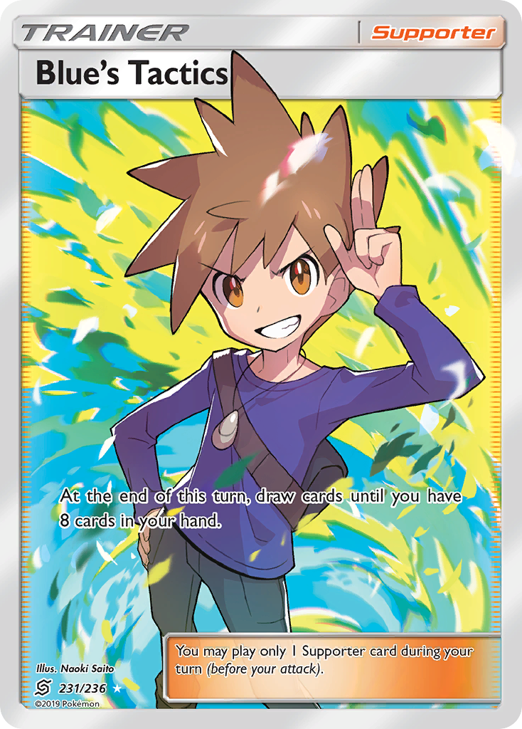 Blue's Tactics (231/236) [Sun & Moon: Unified Minds] | Good Games Cannington