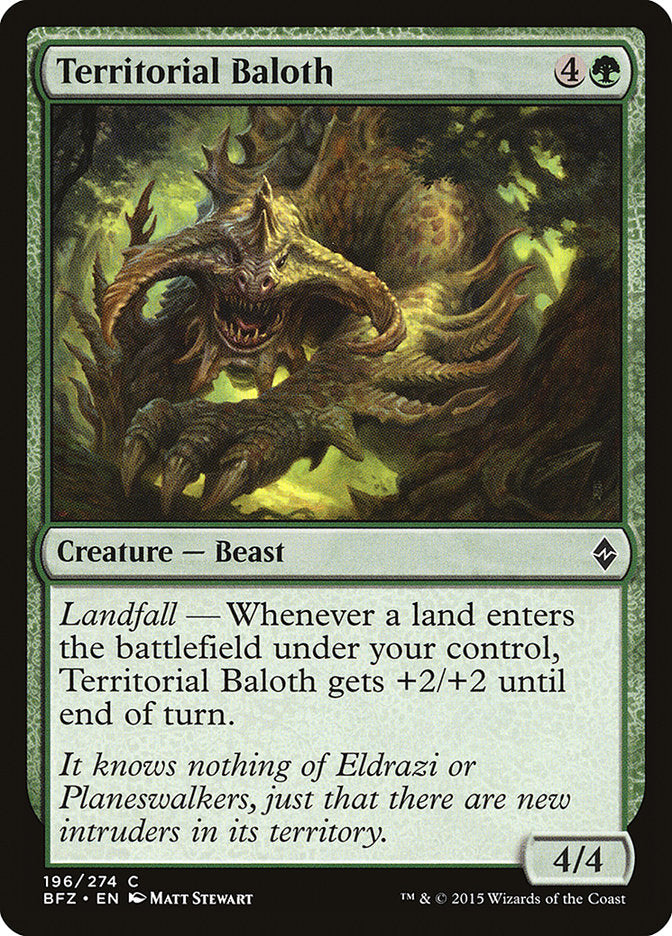 Territorial Baloth [Battle for Zendikar] | Good Games Cannington