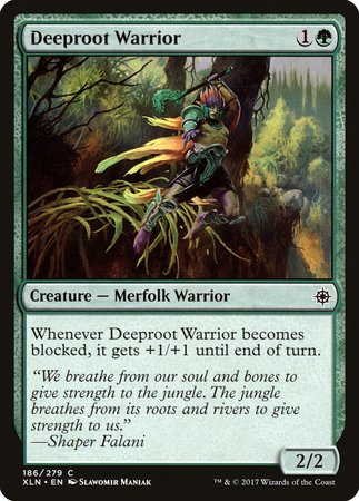 Deeproot Warrior [Ixalan] | Good Games Cannington