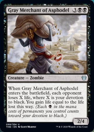 Gray Merchant of Asphodel [Theros Beyond Death] | Good Games Cannington
