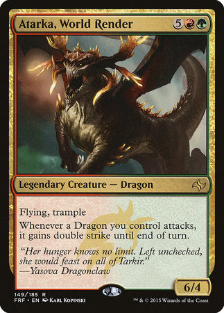 Atarka, World Render [Fate Reforged] | Good Games Cannington