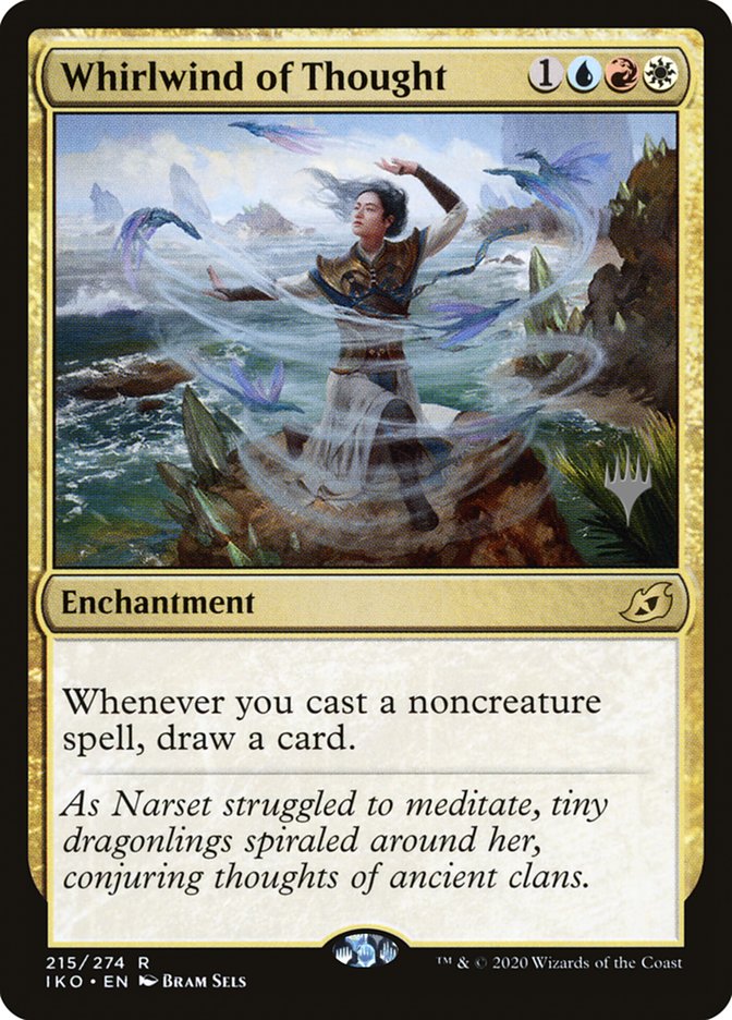 Whirlwind of Thought (Promo Pack) [Ikoria: Lair of Behemoths Promos] | Good Games Cannington