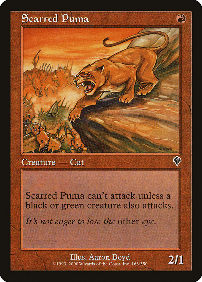 Scarred Puma [Invasion] | Good Games Cannington