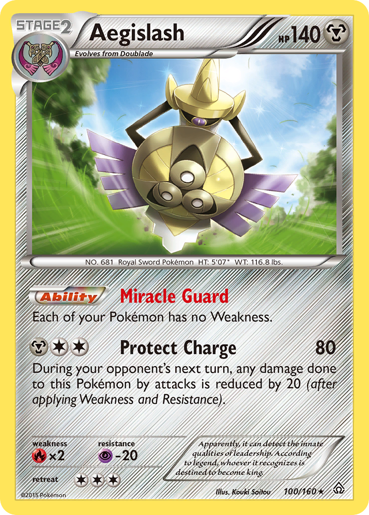 Aegislash (100/160) [XY: Primal Clash] | Good Games Cannington
