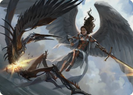 Destroy Evil Art Card [Dominaria United Art Series] | Good Games Cannington