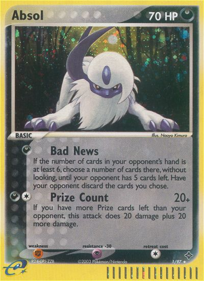 Absol (1/97) [EX: Dragon] | Good Games Cannington