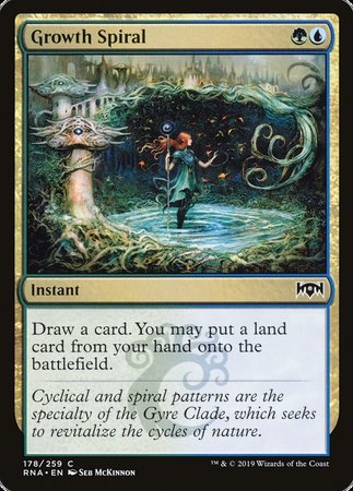 Growth Spiral [Ravnica Allegiance] | Good Games Cannington