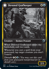 Devoted Grafkeeper // Departed Soulkeeper [Innistrad: Double Feature] | Good Games Cannington
