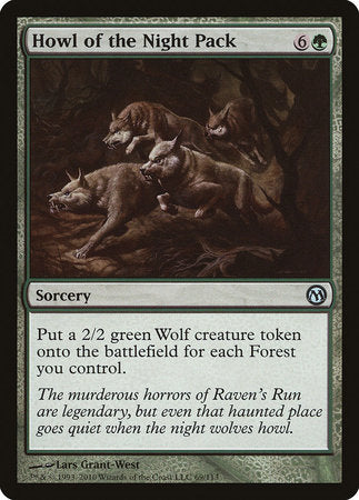 Howl of the Night Pack [Duels of the Planeswalkers] | Good Games Cannington