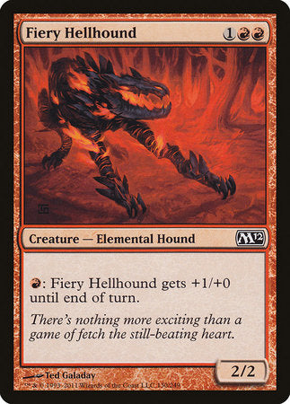 Fiery Hellhound [Magic 2012] | Good Games Cannington
