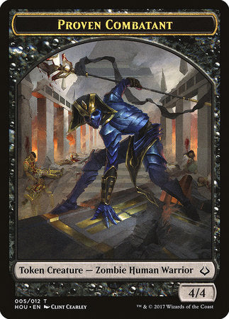 Proven Combatant Token [Hour of Devastation Tokens] | Good Games Cannington