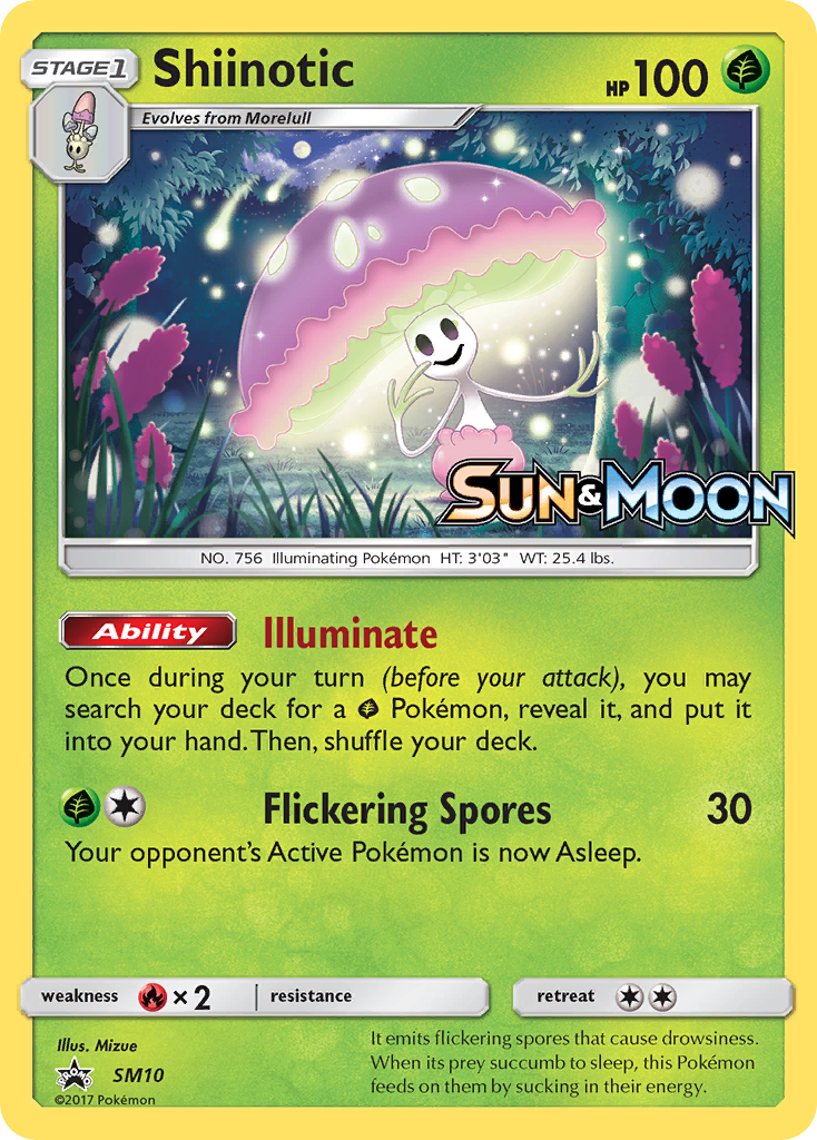 Shiinotic (SM10) [Sun & Moon: Black Star Promos] | Good Games Cannington