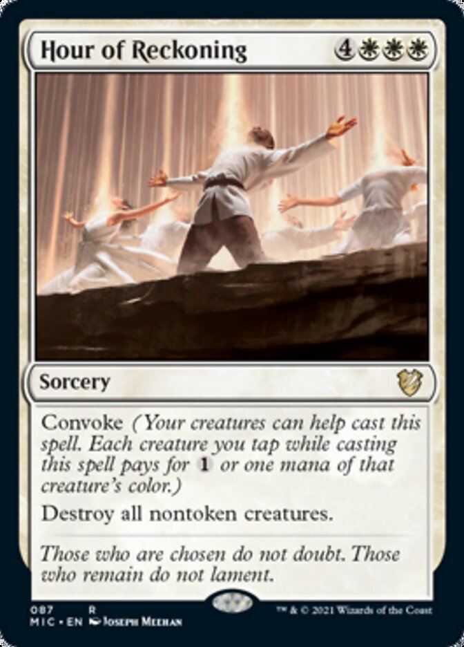 Hour of Reckoning [Innistrad: Midnight Hunt Commander] | Good Games Cannington