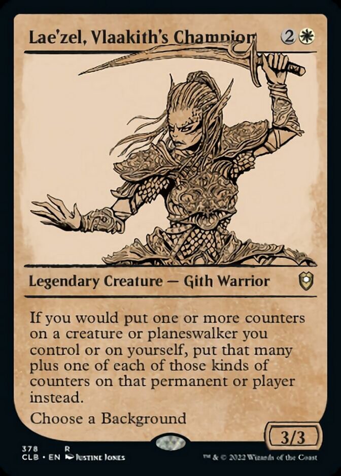 Lae'zel, Vlaakith's Champion (Showcase) [Commander Legends: Battle for Baldur's Gate] | Good Games Cannington