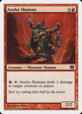 Anaba Shaman [Ninth Edition] | Good Games Cannington