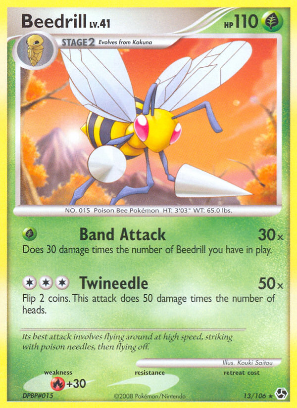 Beedrill (13/106) [Diamond & Pearl: Great Encounters] | Good Games Cannington