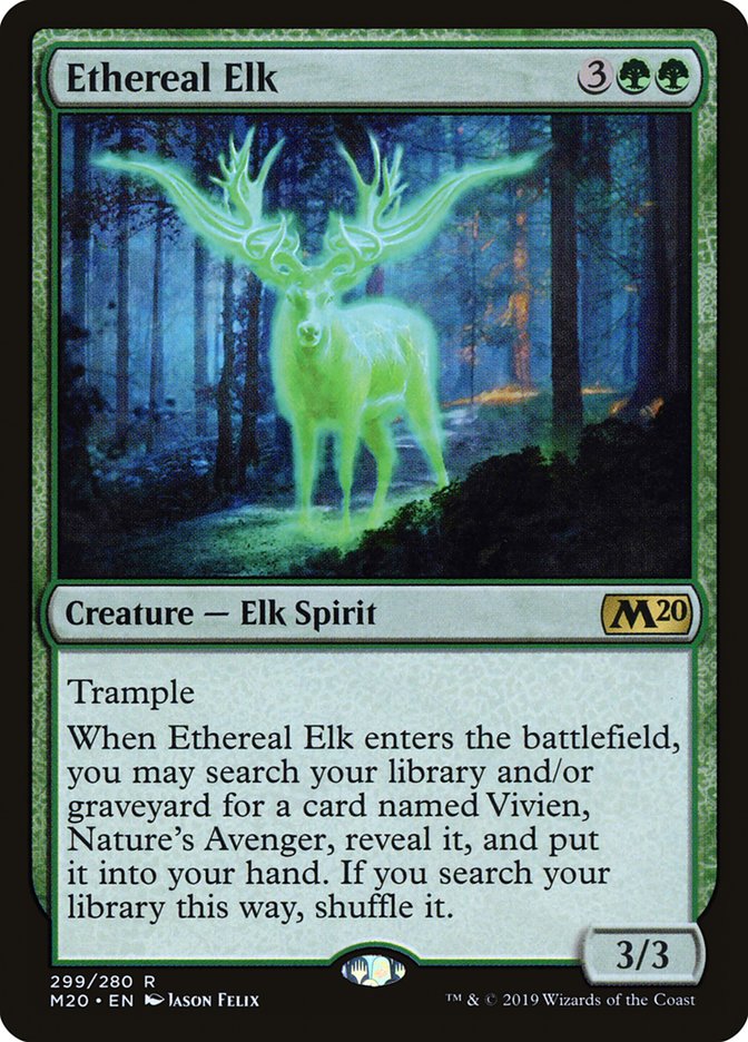 Ethereal Elk [Core Set 2020] | Good Games Cannington