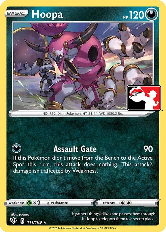 Hoopa (111/189) [Prize Pack Series One] | Good Games Cannington