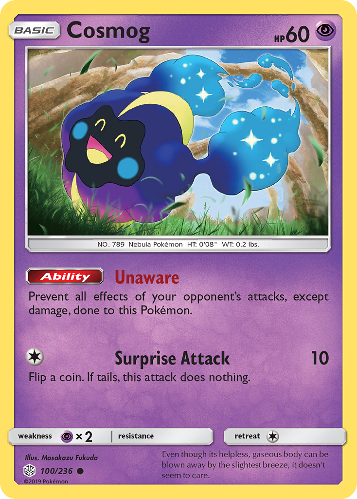Cosmog (100/236) [Sun & Moon: Cosmic Eclipse] | Good Games Cannington
