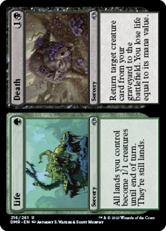 Life // Death [Dominaria Remastered] | Good Games Cannington