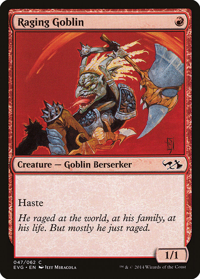 Raging Goblin (Elves vs. Goblins) [Duel Decks Anthology] | Good Games Cannington