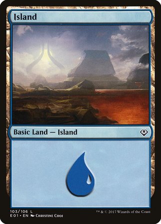 Island (103) [Archenemy: Nicol Bolas] | Good Games Cannington