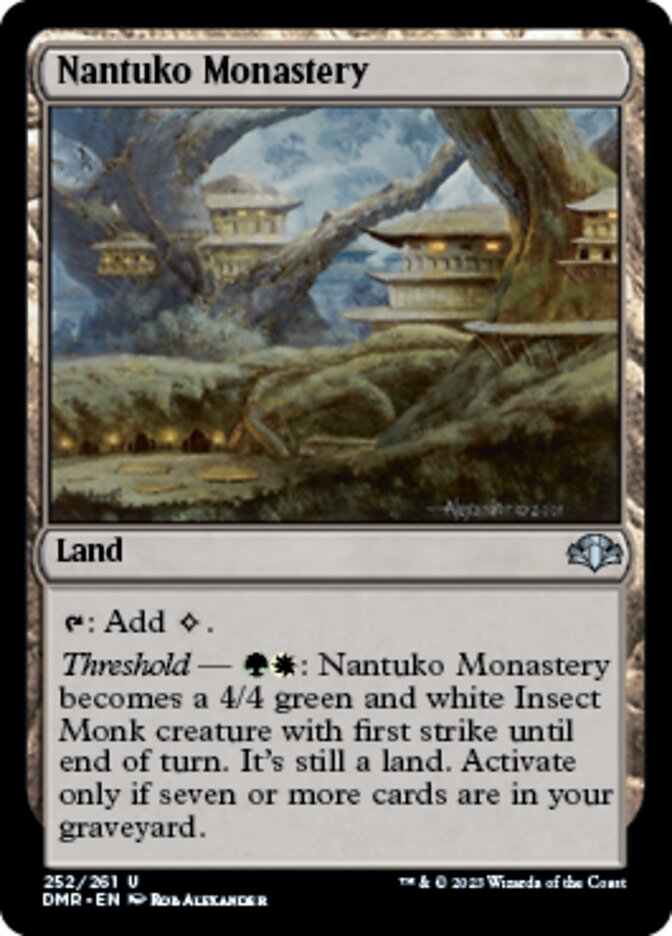 Nantuko Monastery [Dominaria Remastered] | Good Games Cannington
