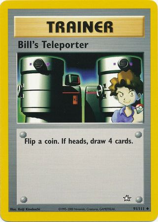 Bill's Teleporter (91/111) [Neo Genesis Unlimited] | Good Games Cannington