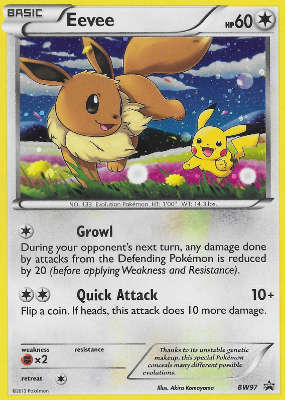 Eevee (BW97) [Black & White: Black Star Promos] | Good Games Cannington