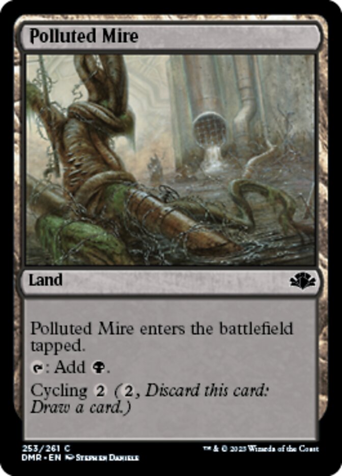 Polluted Mire [Dominaria Remastered] | Good Games Cannington
