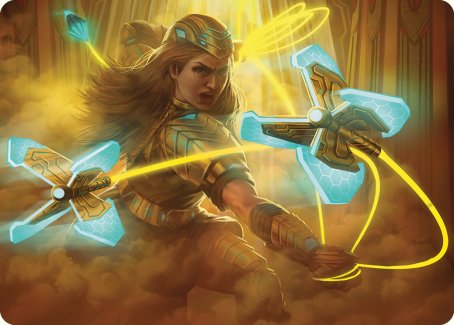 Bladehold War-Whip Art Card [Phyrexia: All Will Be One Art Series] | Good Games Cannington