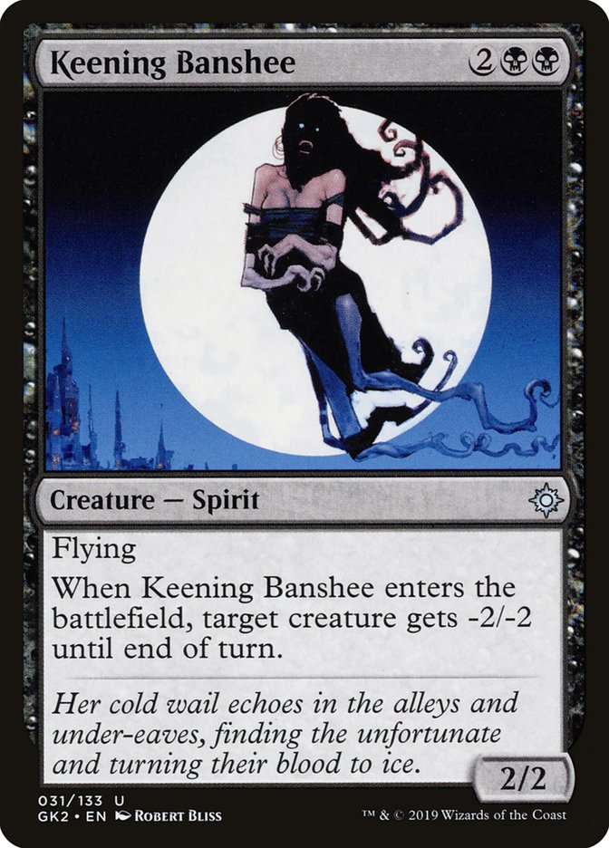 Keening Banshee [Ravnica Allegiance Guild Kit] | Good Games Cannington
