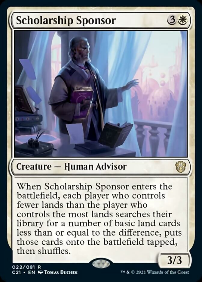 Scholarship Sponsor [Commander 2021] | Good Games Cannington