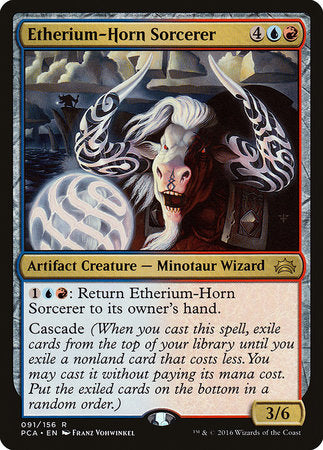 Etherium-Horn Sorcerer [Planechase Anthology] | Good Games Cannington